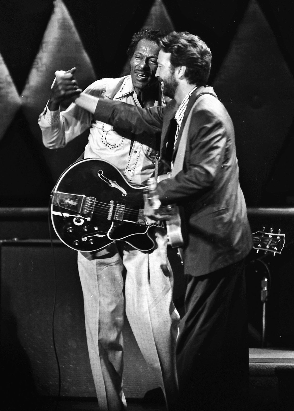 Chuck Berry's 60th birthday was a star-studded event